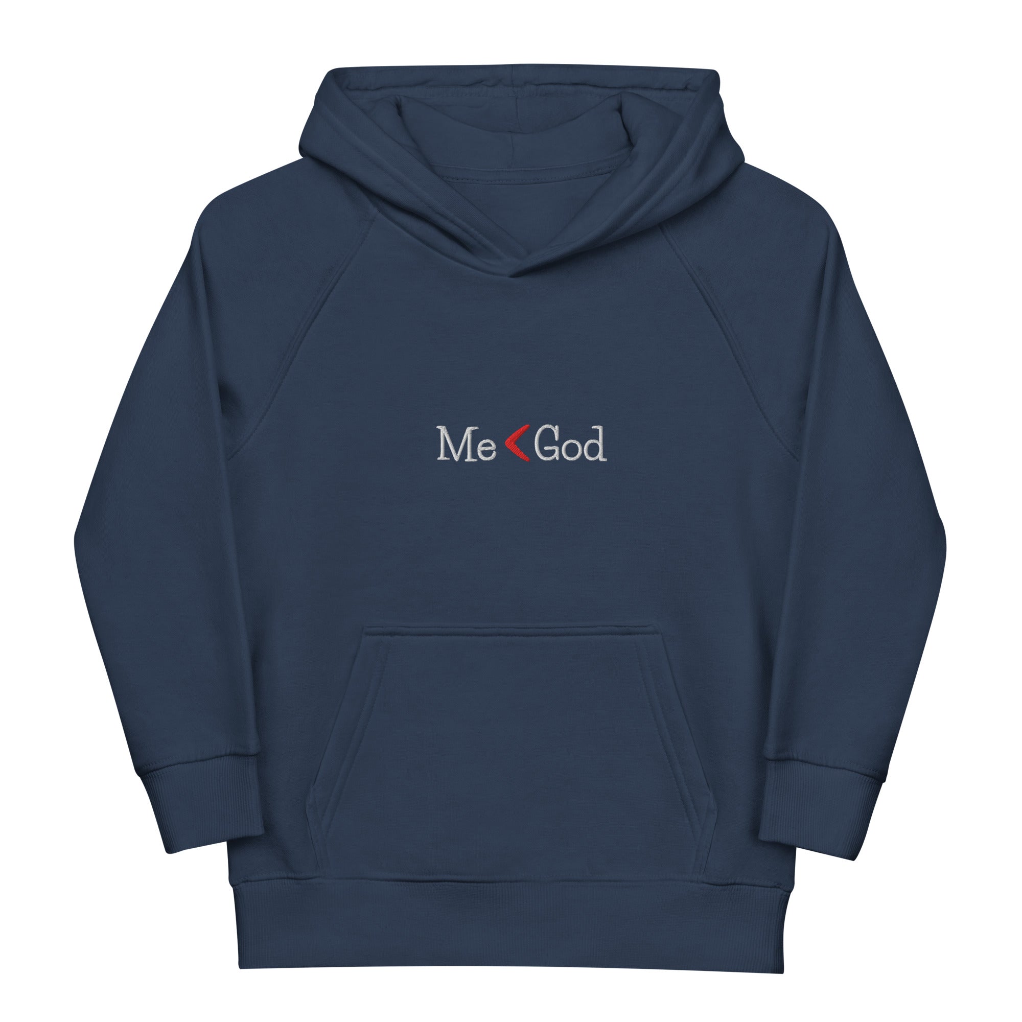 Me < God Kids eco hoodie