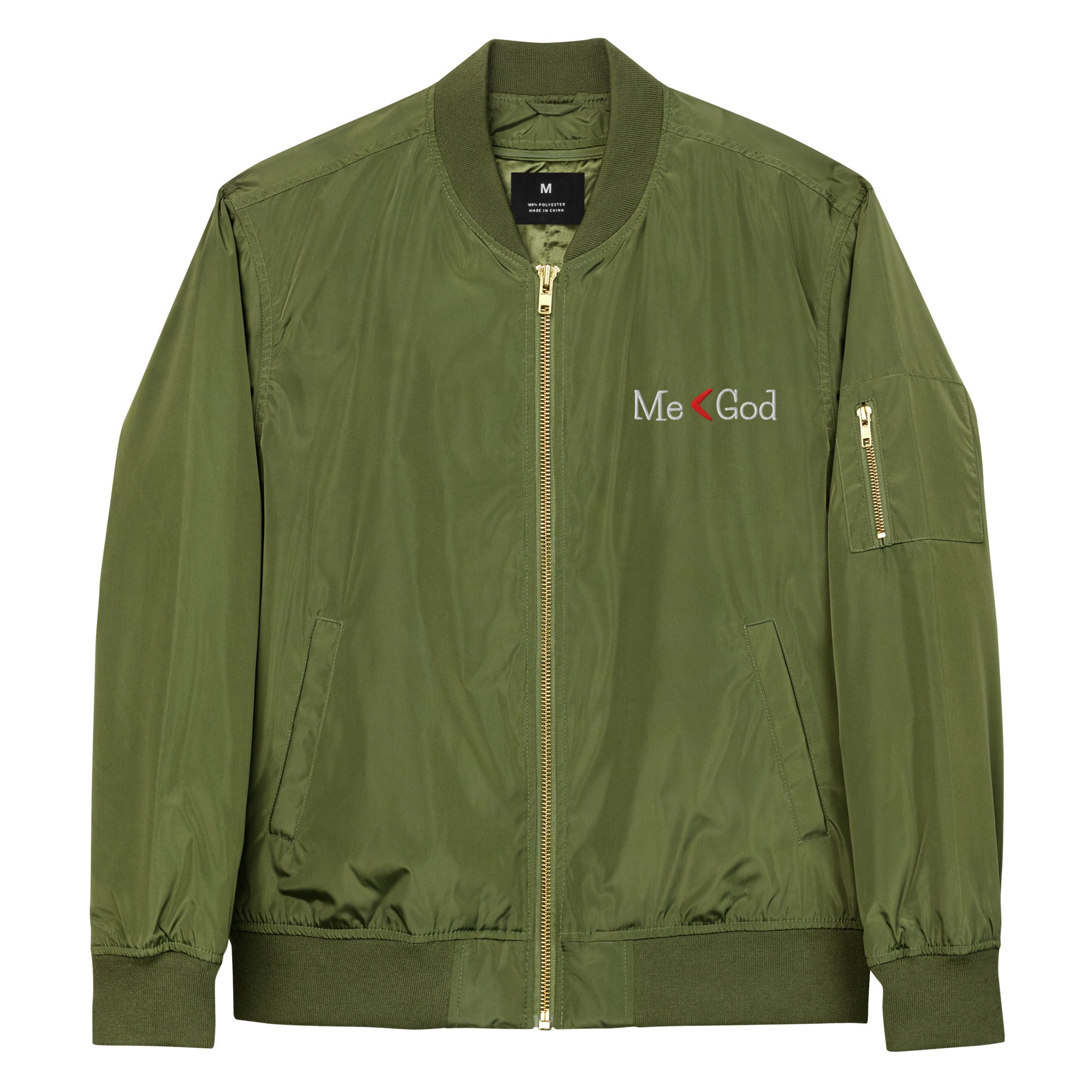 Me < God Bomber Jacket