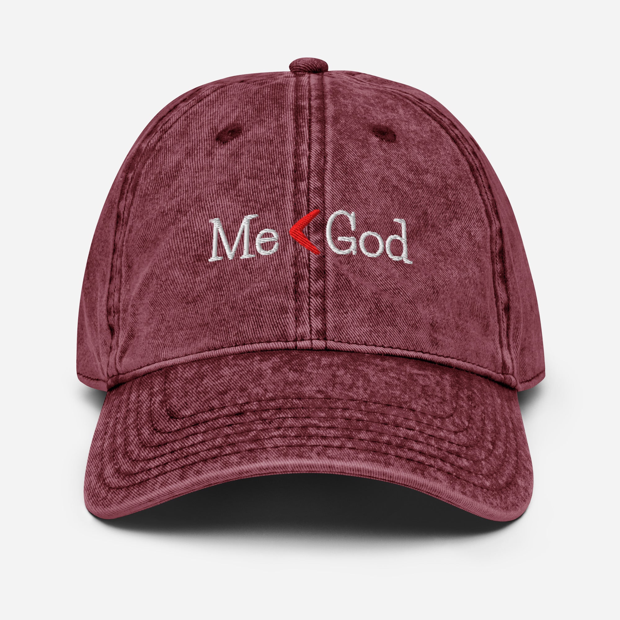 Me < God Vintage Cap
