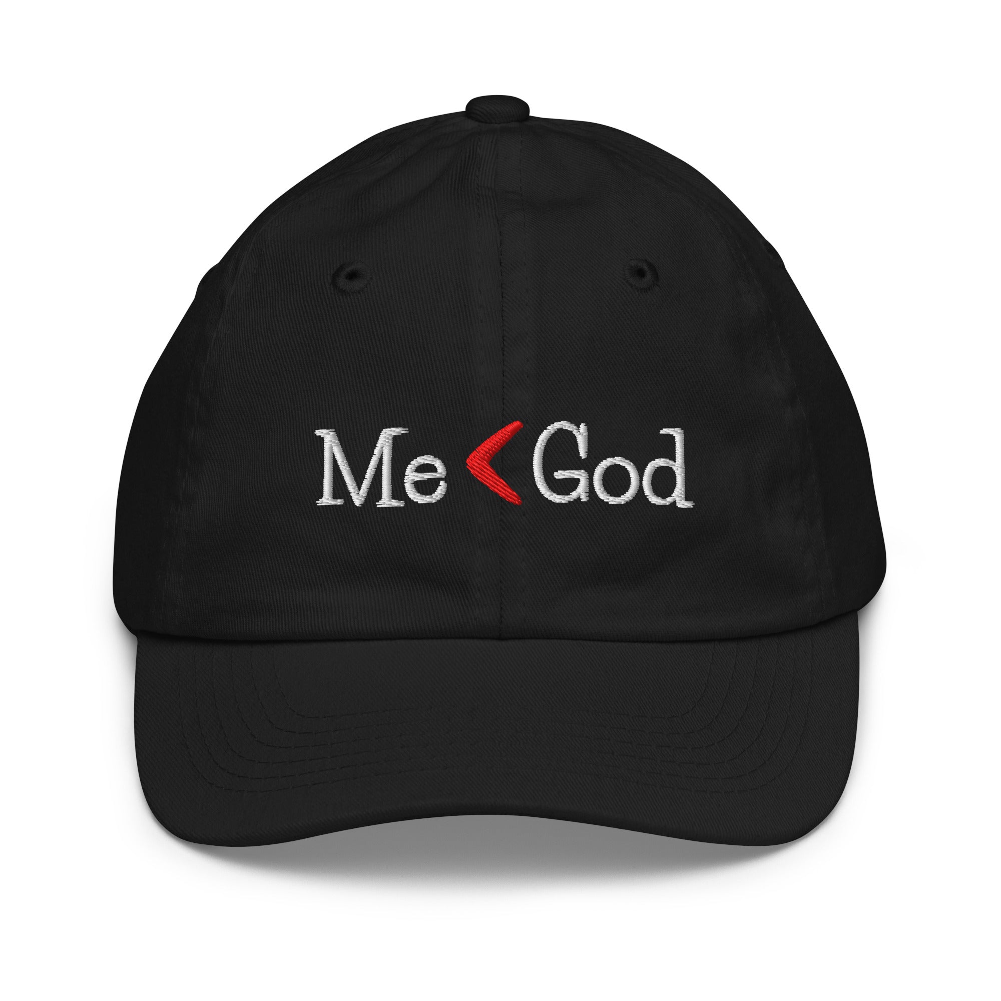 Me < God Youth Baseball Cap